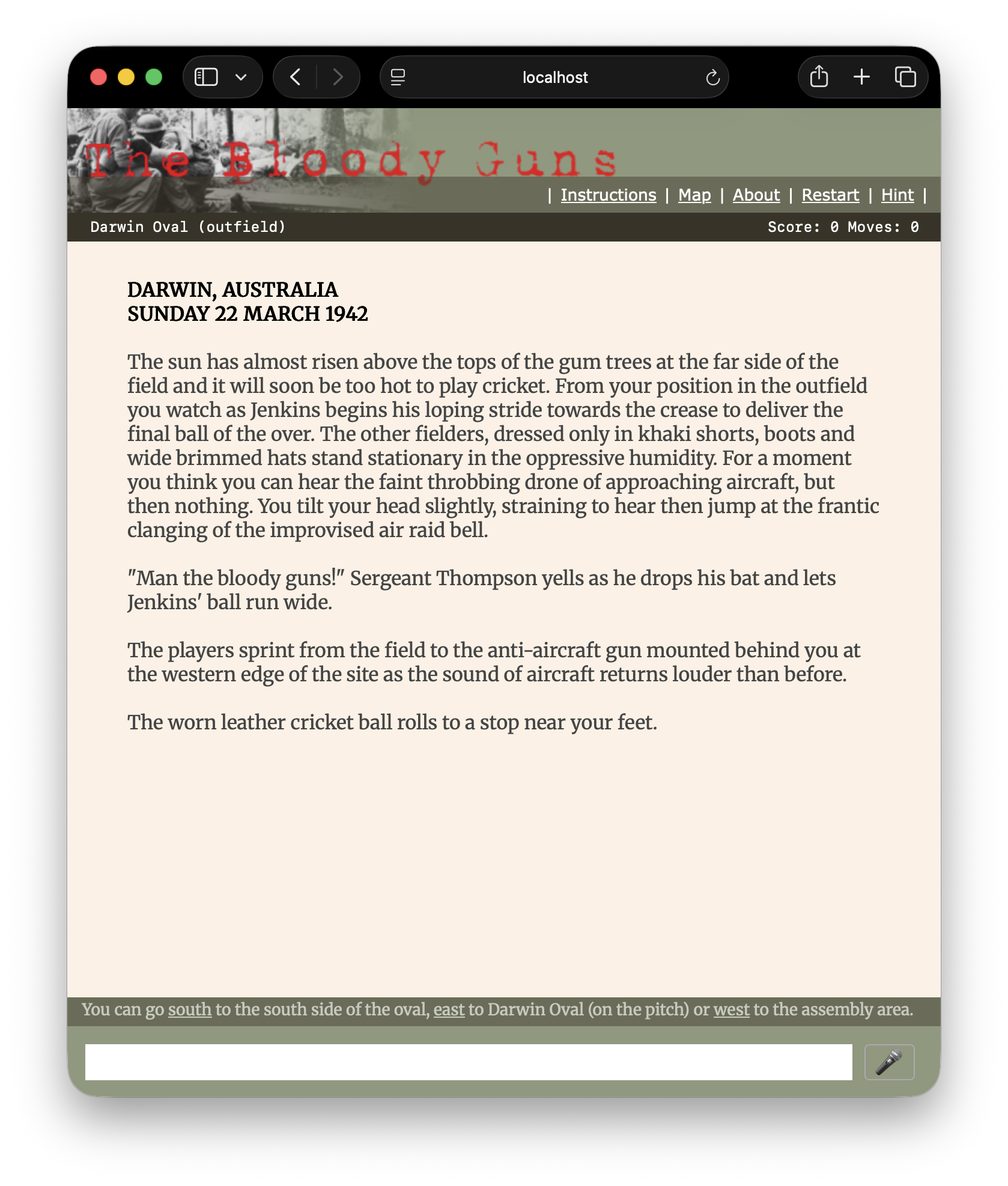 The JACL web interface